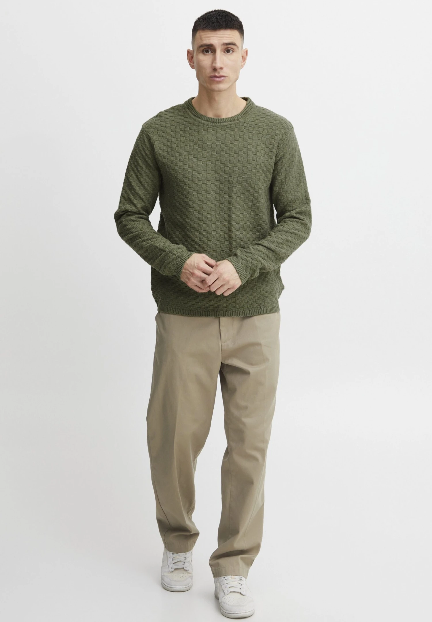 Solid Sdelijah - Jersey De Punto - Deep Lichen Green 4 Solid Sdelijah - Jersey De Punto - Deep Lichen Green - Imagen 2