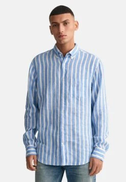 Gant Wide Striped- Camisa - Day Blue