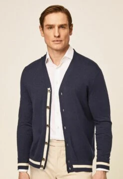 Hackett London Chaqueta De Punto - Navy