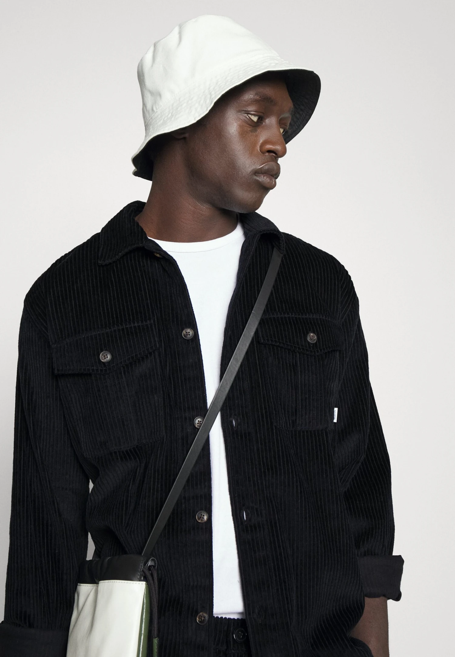 Les Deux Kelvin Heavy Hybrid - Camisa - Black 6 Les Deux Kelvin Heavy Hybrid - Camisa - Black - Imagen 4