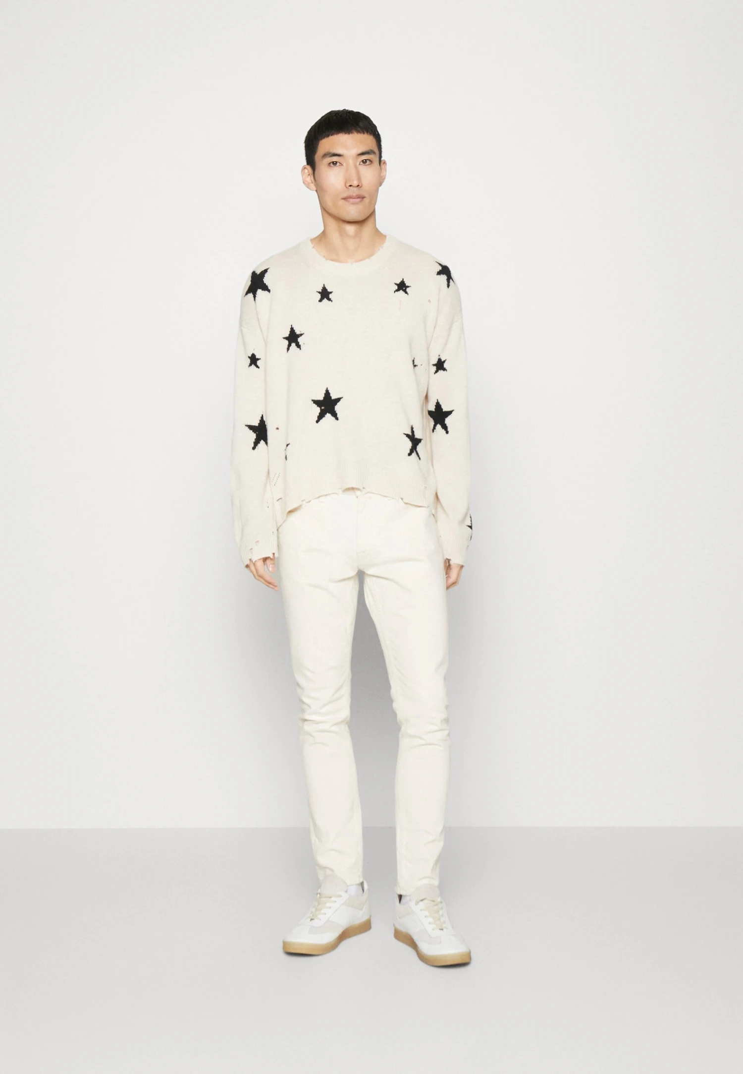 Zadig & Voltaire Markus Stars Destroy - Jersey De Punto - Sugar 4 Zadig & Voltaire Markus Stars Destroy - Jersey De Punto - Sugar - Imagen 2