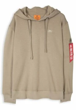 Alpha Industries Con Cappuccio - Jersey Con Capucha - Beige