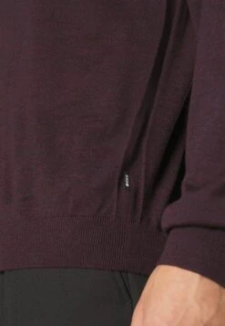 Boss Leno - Jersey De Punto - Dark Red Three -Blen Ropa Comercio ce1fb10bc300401d9f699de03ccf1e1d