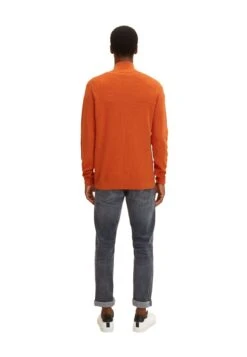 Tom Tailor Jersey De Punto - Orange -Blen Ropa Comercio cf488d81945a4485a979ca31a9695182