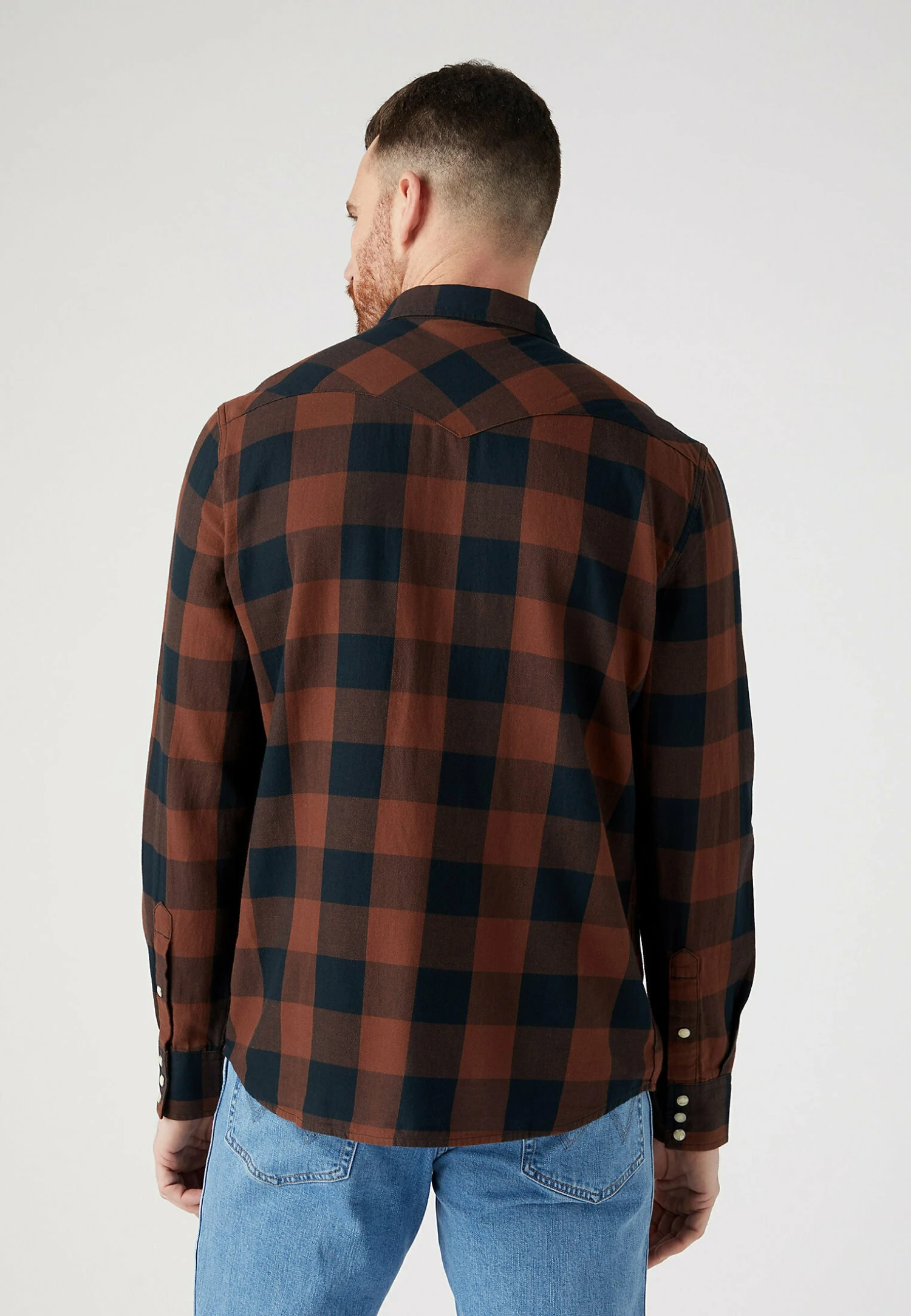 Wrangler Ls Western - Camisa - Potting Soil 5 Wrangler Ls Western - Camisa - Potting Soil - Imagen 3