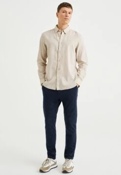 WE FASHION Linen Blend - Camisa - Beige 9 WE FASHION Linen Blend - Camisa - Beige -Blen Ropa Comercio cff499c392f545cfaaf83d14cec6660e