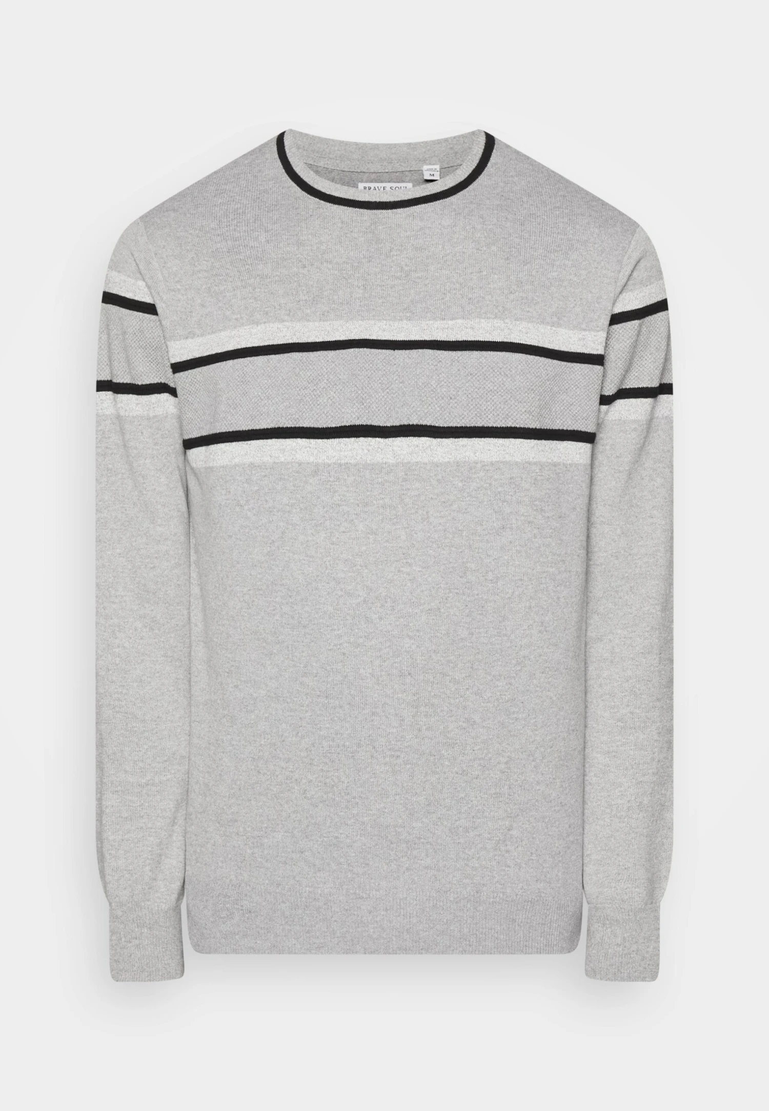 BRAVE SOUL Capella - Jersey De Punto - Grey 7 BRAVE SOUL Capella - Jersey De Punto - Grey - Imagen 5