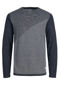 Jack & Jones Jjben Crew Neck - Jersey De Punto - Navy Blazer -Blen Ropa Comercio d18bce2ae2044cacb10643cce1ffc826