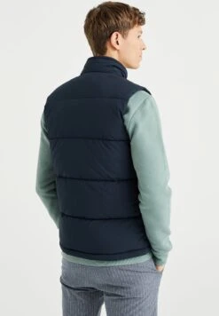 WE FASHION Bodywarmer - Chaleco - Blue -Blen Ropa Comercio d1bb05e3b3b048b6889c57fa4a9f10b4