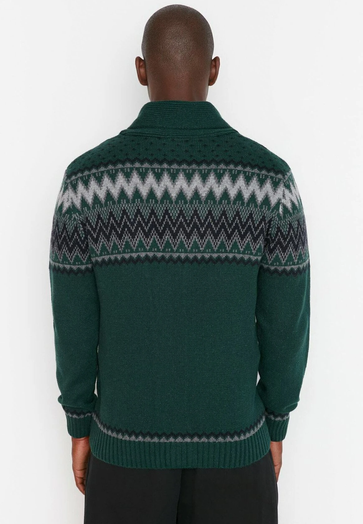 Trendyol Chaqueta De Punto - Green 4 Trendyol Chaqueta De Punto - Green - Imagen 2