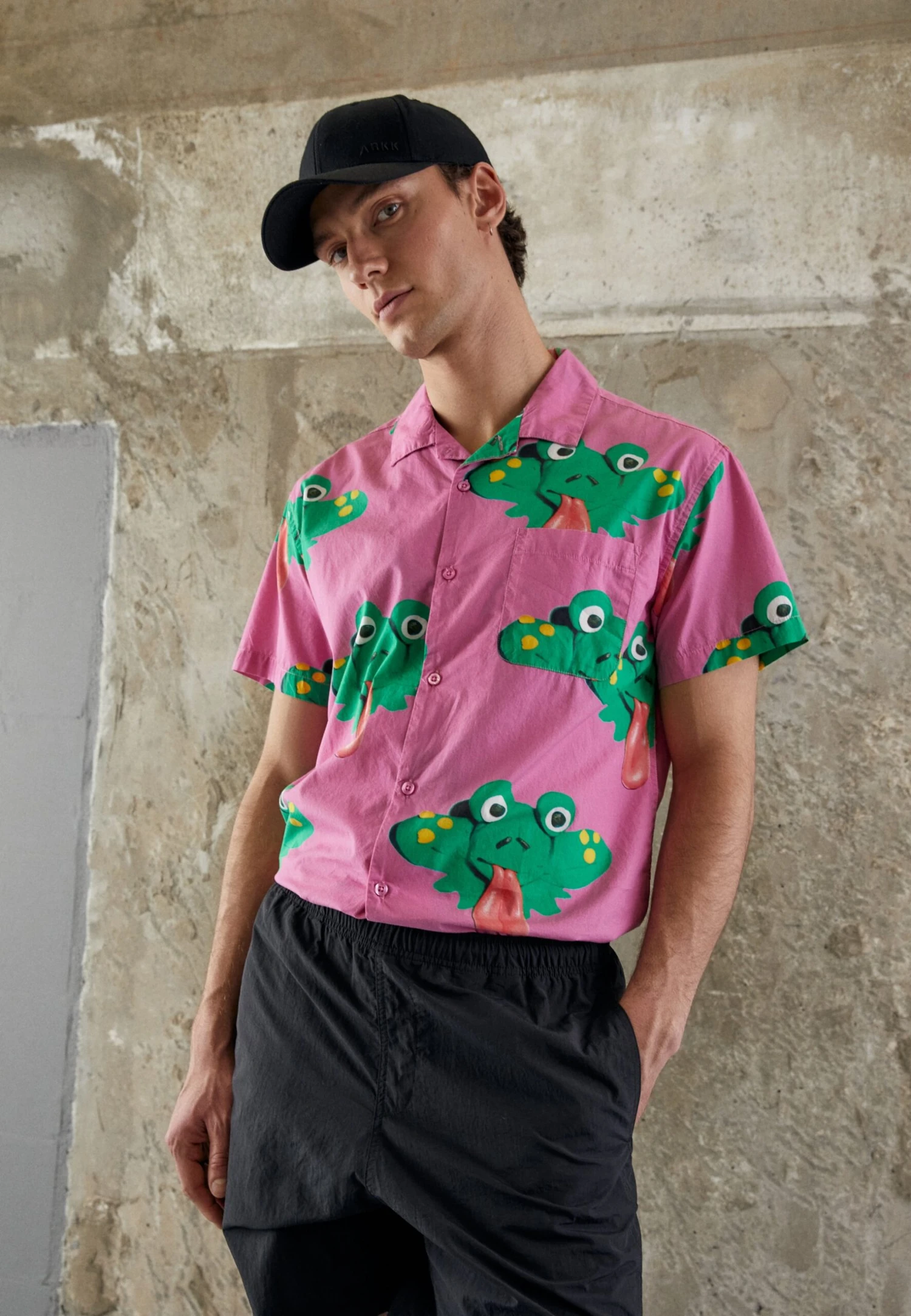Obey Clothing Frogman - Camisa - Wild Rose Multi 3 Obey Clothing Frogman - Camisa - Wild Rose Multi