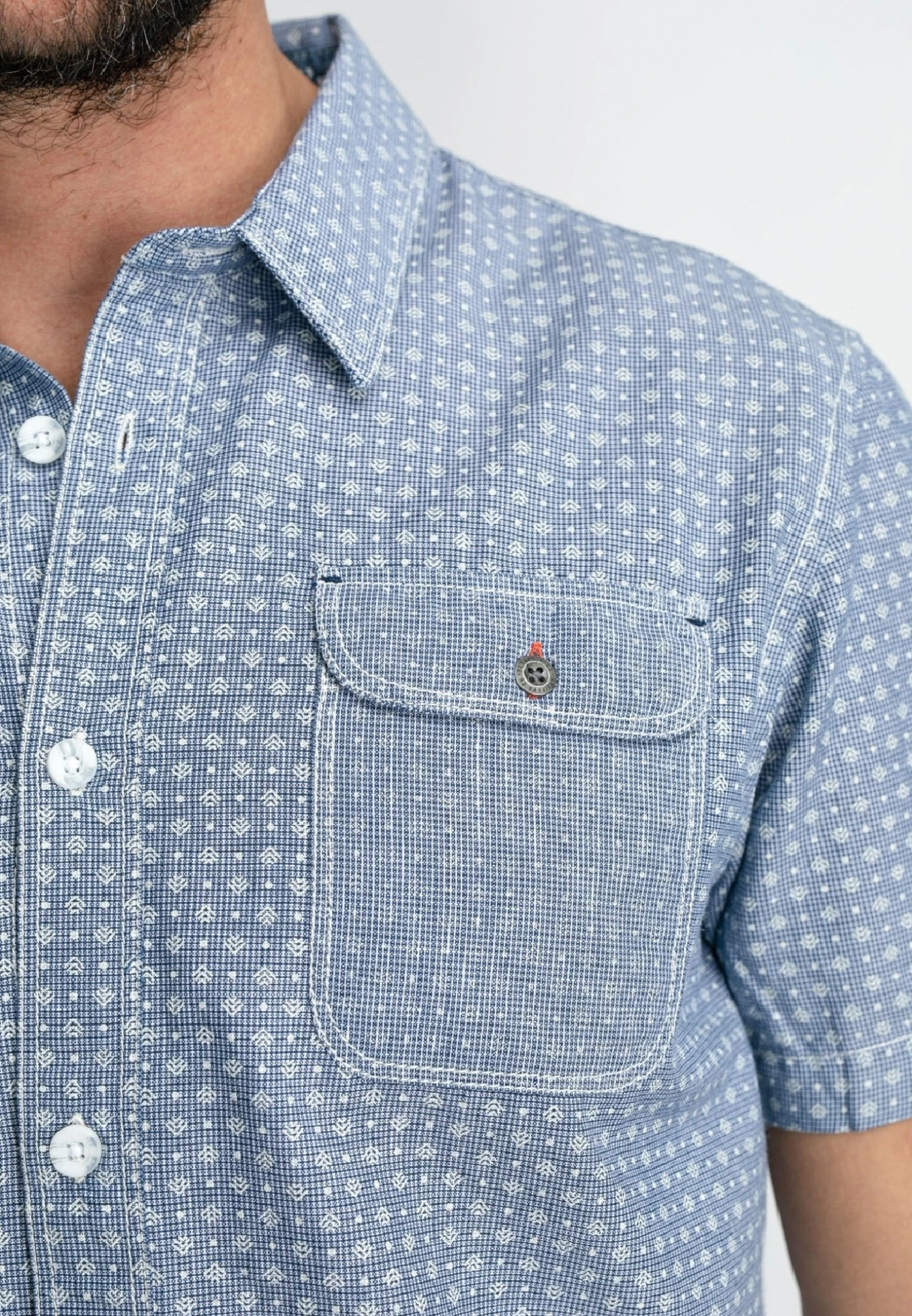 Petrol Industries With Short Sleeves - Camisa - Imperial Blue 7 Petrol Industries With Short Sleeves - Camisa - Imperial Blue - Imagen 5