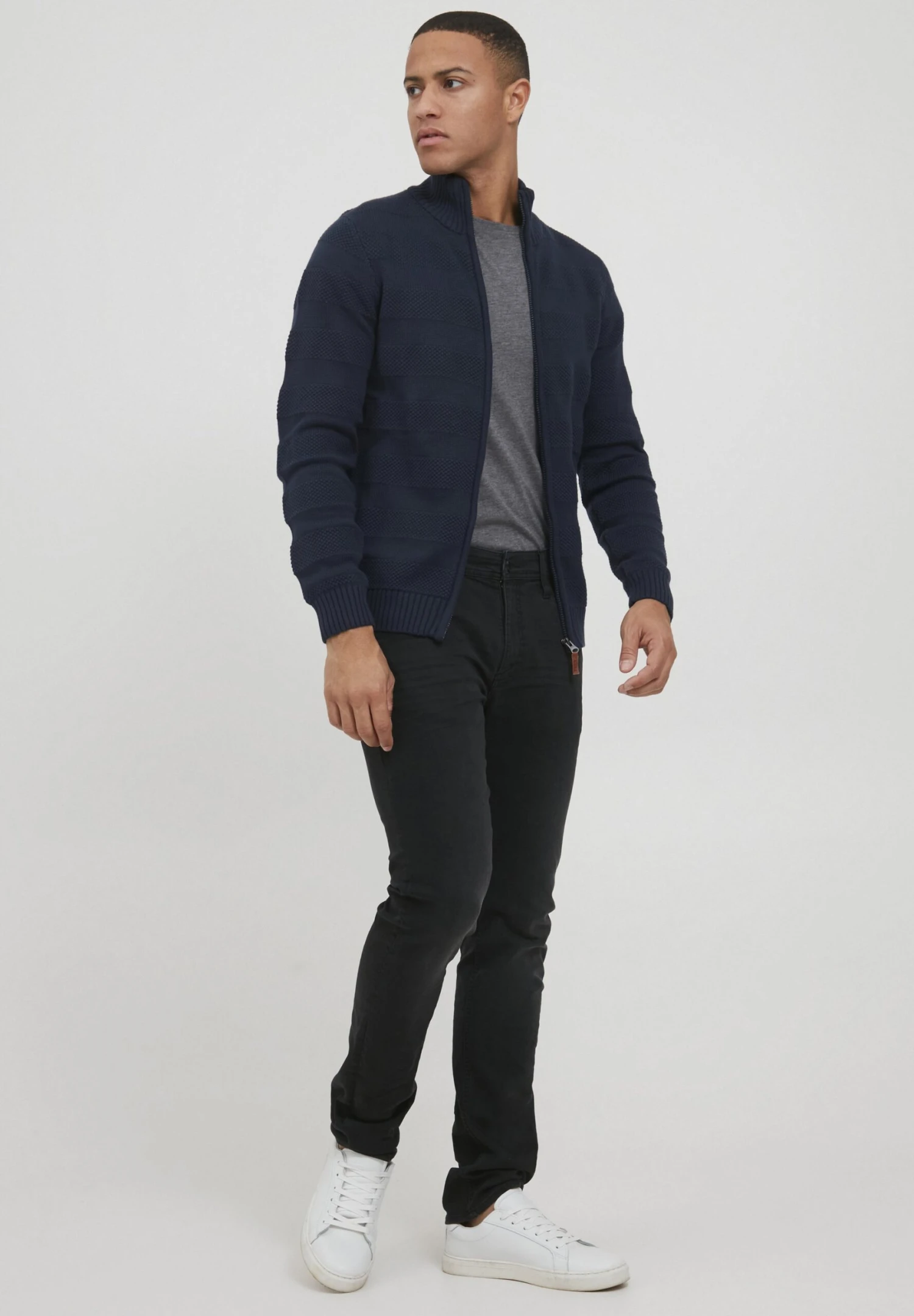 Blend Bhgalmaro - Chaqueta De Punto - Dark Blue 4 Blend Bhgalmaro - Chaqueta De Punto - Dark Blue - Imagen 2