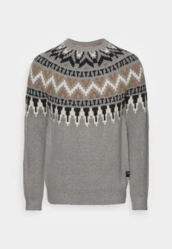 TOM TAILOR Denim Jacquard - Jersey De Punto - Grey