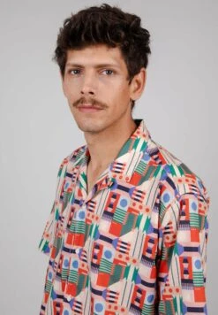 Brava Fabrics Artisan Aloha Passion - Camisa - Red -Blen Ropa Comercio d6c1042d97db4b02bd4b222960e4ce48