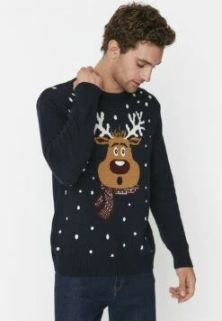 Trendyol Christmas - Jersey De Punto - Navy Blue 12 Trendyol Christmas - Jersey De Punto - Navy Blue -Blen Ropa Comercio d7787fdd8371473eba567ba88c0a0a09