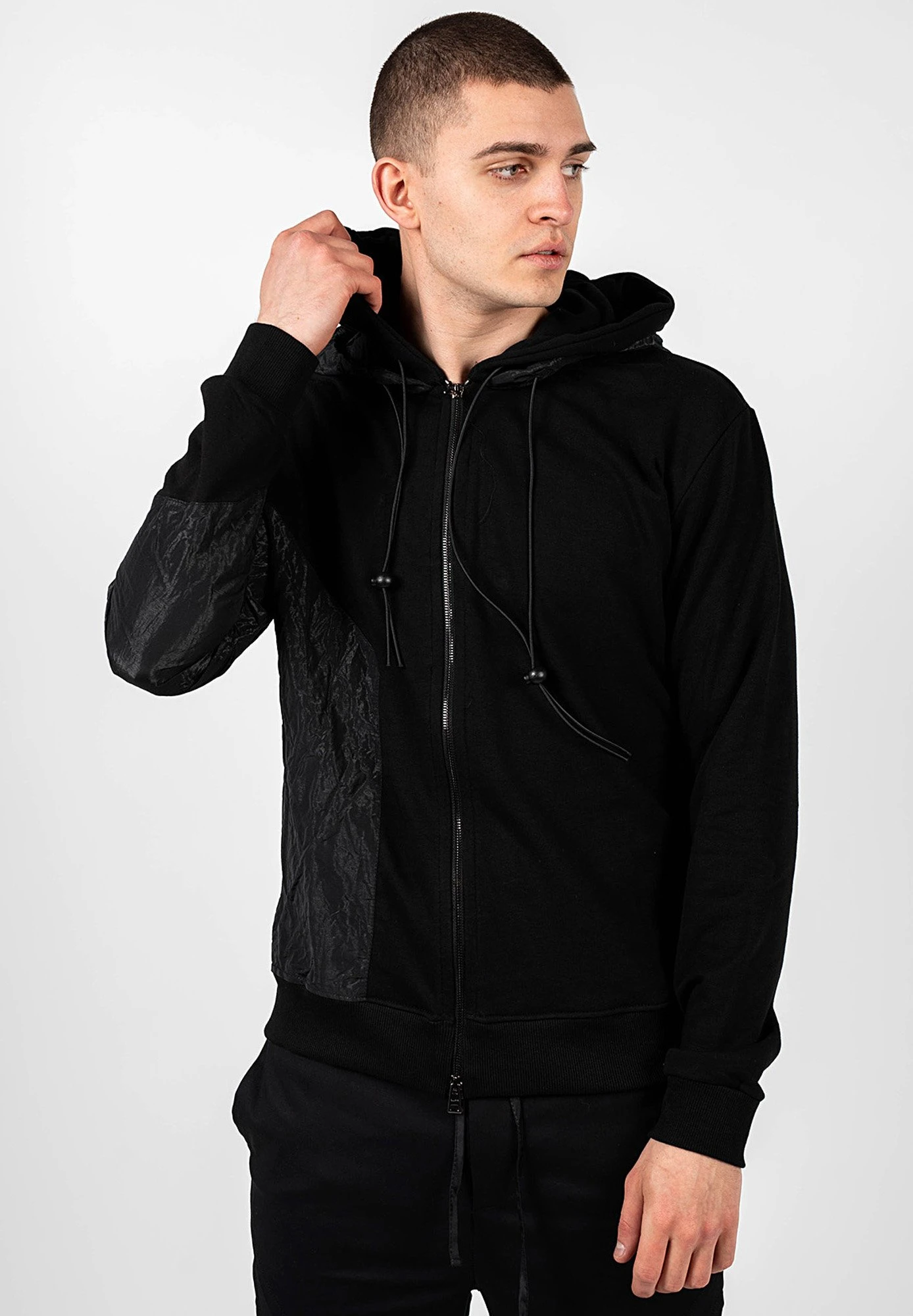 Equatore - Sudadera Con Cremallera - Schwarz 7 Equatore - Sudadera Con Cremallera - Schwarz - Imagen 5