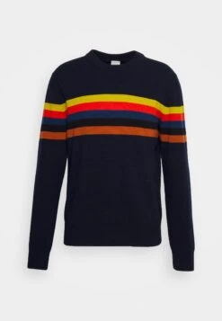 PAUL SMITH Crew Neck - Jersey De Punto - Dark Blue -Blen Ropa Comercio dbe0927167eb459d8ec03240dca712a0