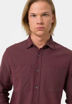 Casual- Camisa - Bordeaux -Blen Ropa Comercio ddf07f14a5a84f088ea2d67bf045d769