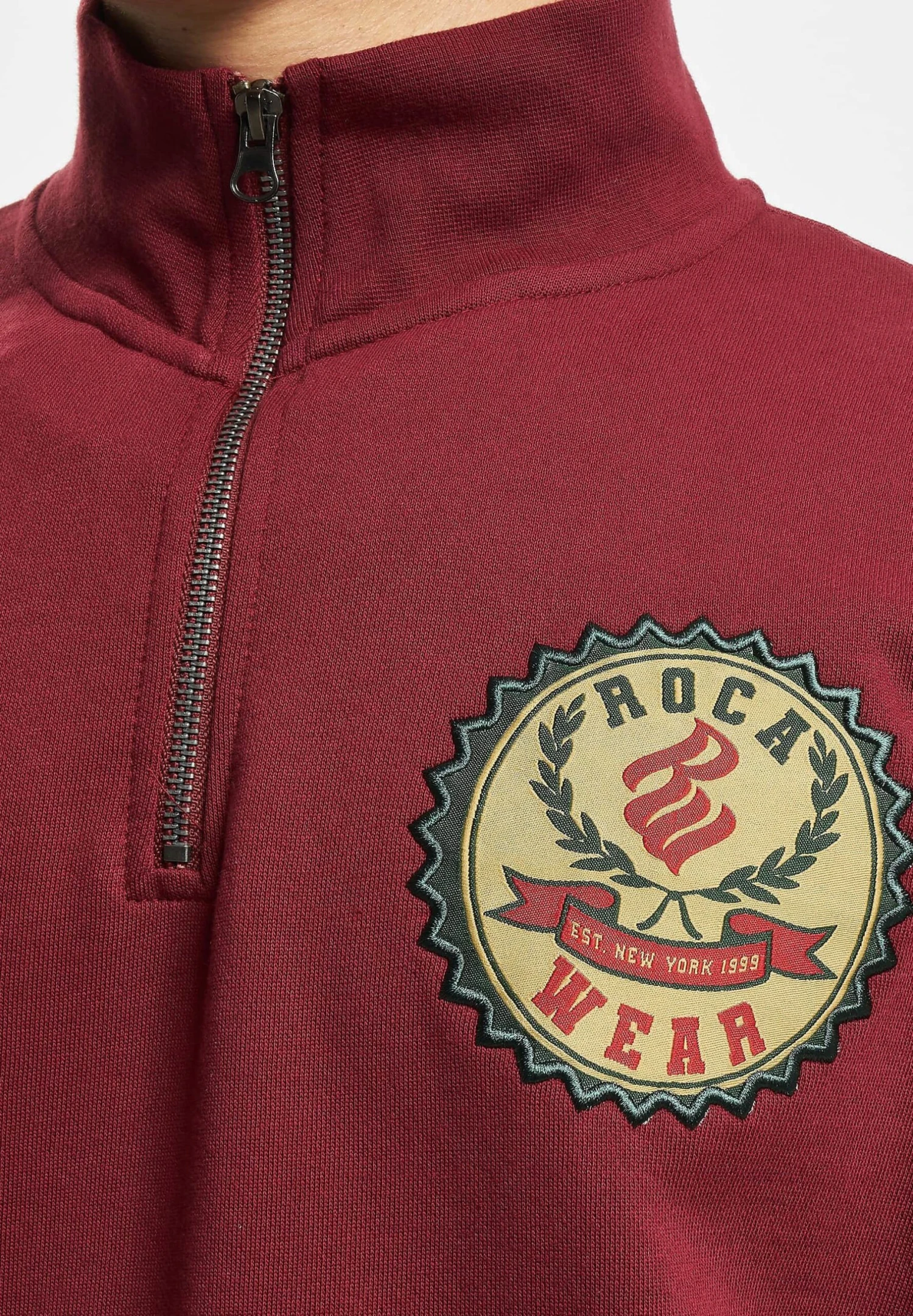 ROCAWEAR Duke- Sudadera - Burgundy 6 ROCAWEAR Duke- Sudadera - Burgundy - Imagen 4