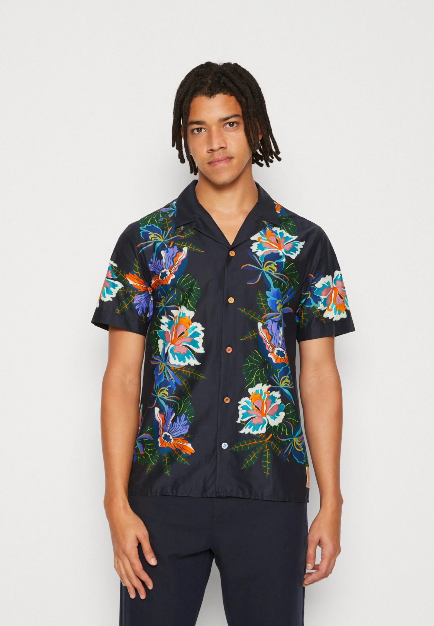 Scotch & Soda Voile Shirt - Camisa - Border Flower 3 Scotch & Soda Voile Shirt - Camisa - Border Flower