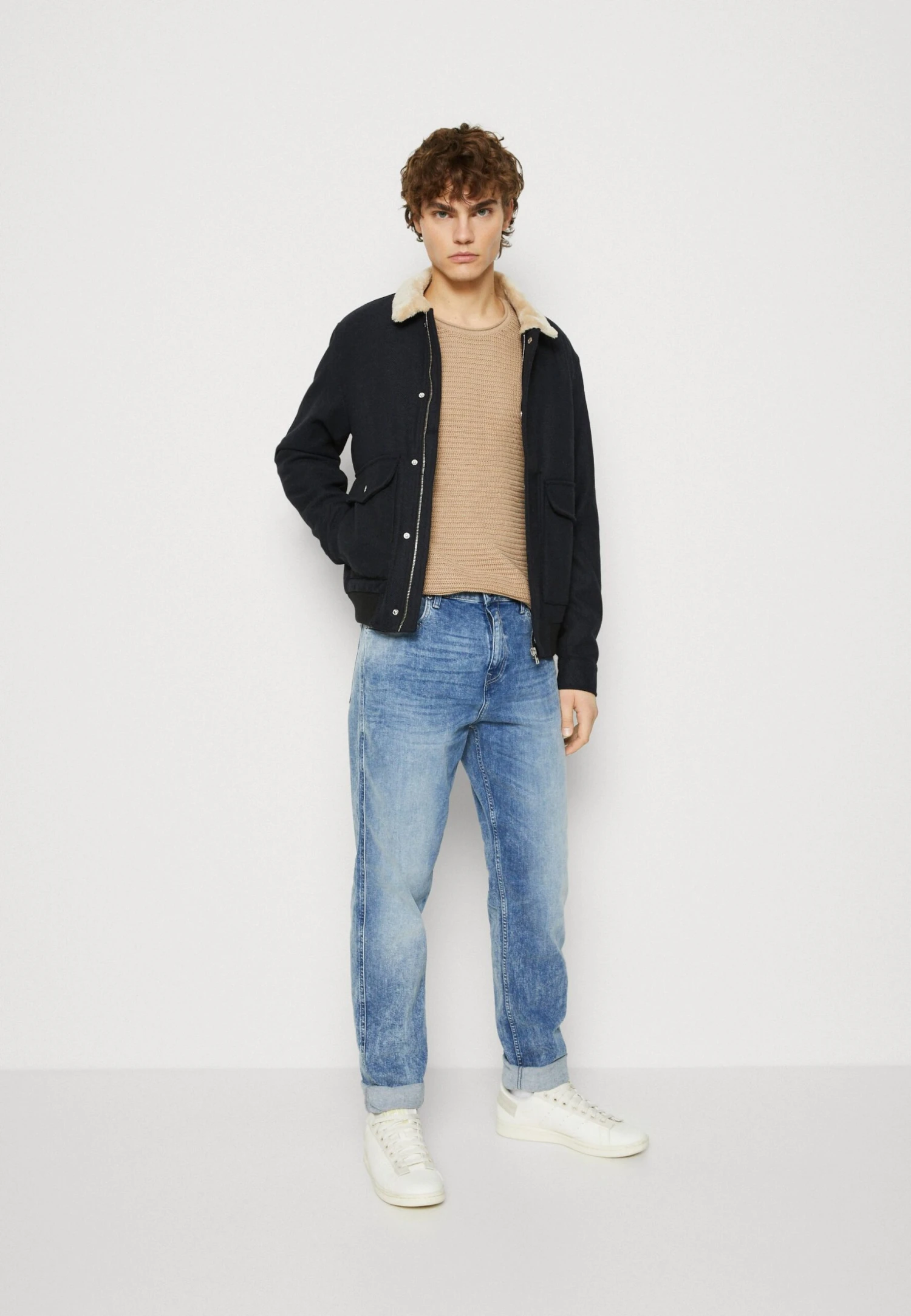 Jack & Jones Jjphil Crew Neck - Jersey De Punto - Crockery 4 Jack & Jones Jjphil Crew Neck - Jersey De Punto - Crockery - Imagen 2