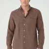 Casual- Camisa - Brown 2 Casual- Camisa - Brown -Blen Ropa Comercio e0f918f071de43ddb1d865fd1c2779b5