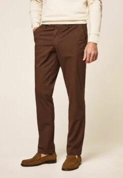 Blen Ropa Comercio 11 Hackett London Super Lw - Pantalones Chinos - Espresso