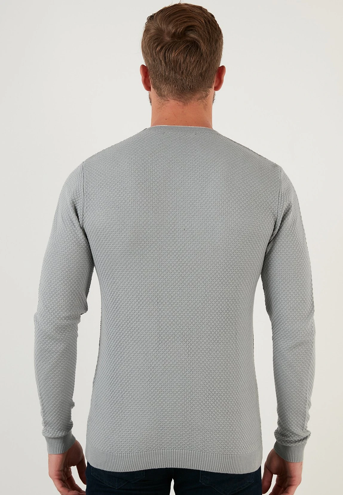Jersey De Punto - Light Grey 4 Jersey De Punto - Light Grey - Imagen 2