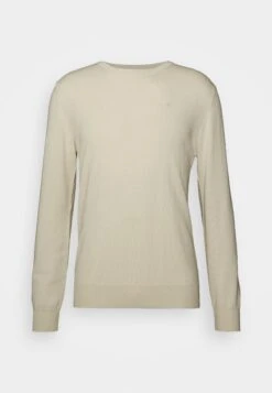 J.Lindeberg Lyle Crew Neck - Jersey De Punto - Oyster Gray -Blen Ropa Comercio e40d083d1e66459e86b9512ee87a8577