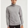 POLO CLUB Rollkragen - Jersey De Punto - Grey