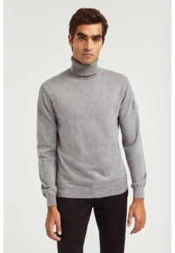 POLO CLUB Rollkragen - Jersey De Punto - Grey