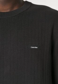 Calvin Klein Structure - Jersey De Punto - Black -Blen Ropa Comercio e56fe495d1354c89b0c4d96115f8a332