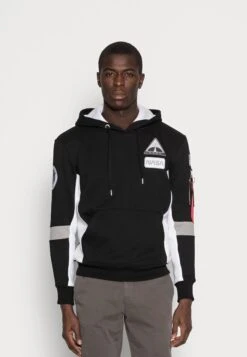 Alpha Industries Space Camp Hoody - Jersey Con Capucha - Black