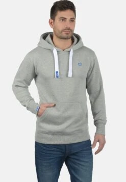 Solid Sdbennhood - Jersey Con Capucha - Light Grey Melange