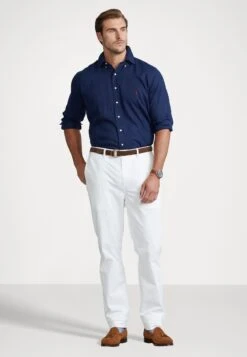 Lightweight Linen Shirt - Camisa - Newport Navy -Blen Ropa Comercio e7557d4316ac487da0ac9689806462d6