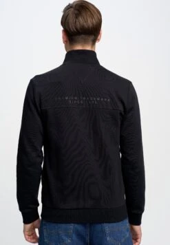 BIG STAR Davosar - Sudadera Con Cremallera - Schwarz -Blen Ropa Comercio e87fe7297f8d46ca83fc5ea23b03ca3f