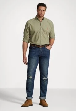 Garment-Dyed Oxford Shirt - Camisa - Sage Green -Blen Ropa Comercio e9559a8d15eb499fae8e08800efc1d3c