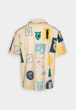 Boxed Fit Urskog Short Sleeved Gots Vegan - Camisa - Blue -Blen Ropa Comercio eb043a9afdf8456eab9ada01a51c9265