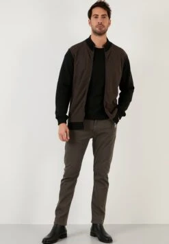 Regular - Chaqueta De Punto - Brown -Blen Ropa Comercio eba4fc68fbd34cf0b5f1cb08432402ac