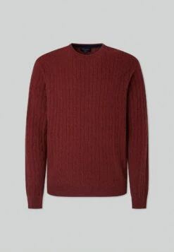 Hackett London Lamb Cable Crew - Jersey De Punto - Brick Red -Blen Ropa Comercio ebc6224ebd3649c1870cd6f5da6b0e96