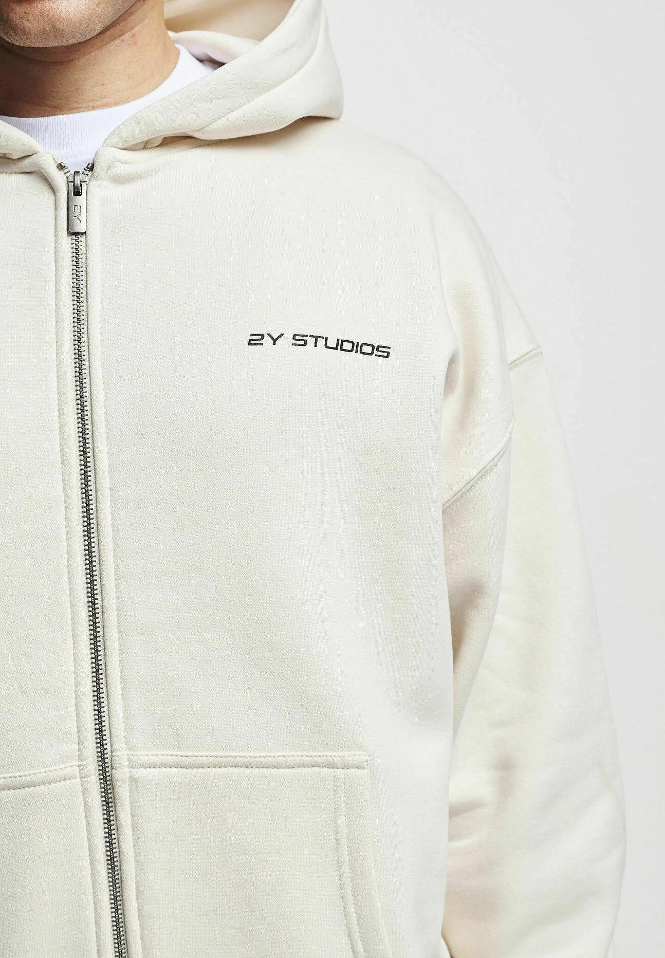 Last For Life - Sudadera Con Cremallera - Off White 6 Last For Life - Sudadera Con Cremallera - Off White - Imagen 4