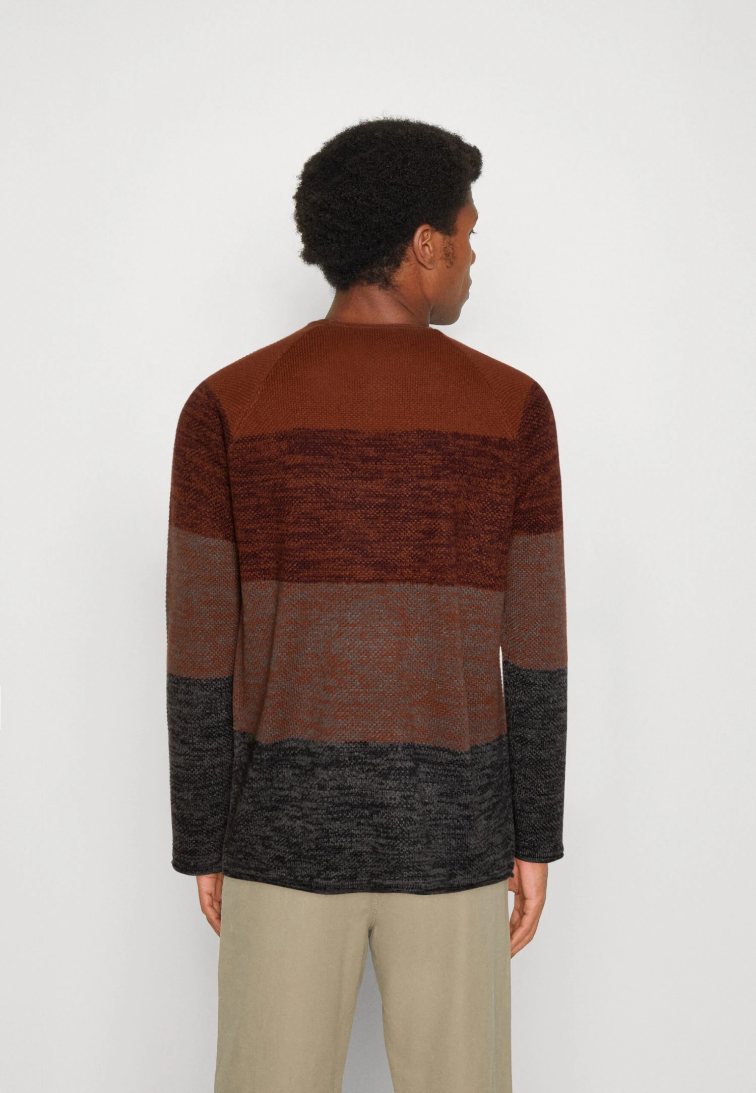 BRAVE SOUL Jersey De Punto - Rust Ombre 5 BRAVE SOUL Jersey De Punto - Rust Ombre - Imagen 3