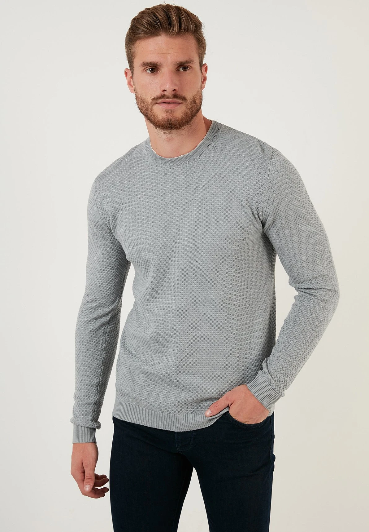 Jersey De Punto - Light Grey 8 Jersey De Punto - Light Grey - Imagen 6