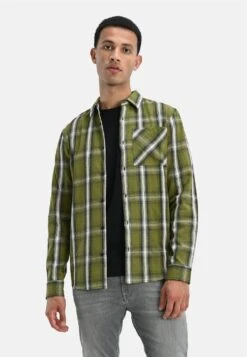 Green Check - Overhemd - Camisa - Green