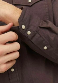 Jack & Jones Jjesheridan L S Noos - Camisa - Seal Brown -Blen Ropa Comercio f4db5b76038f43d9821e904682570b51