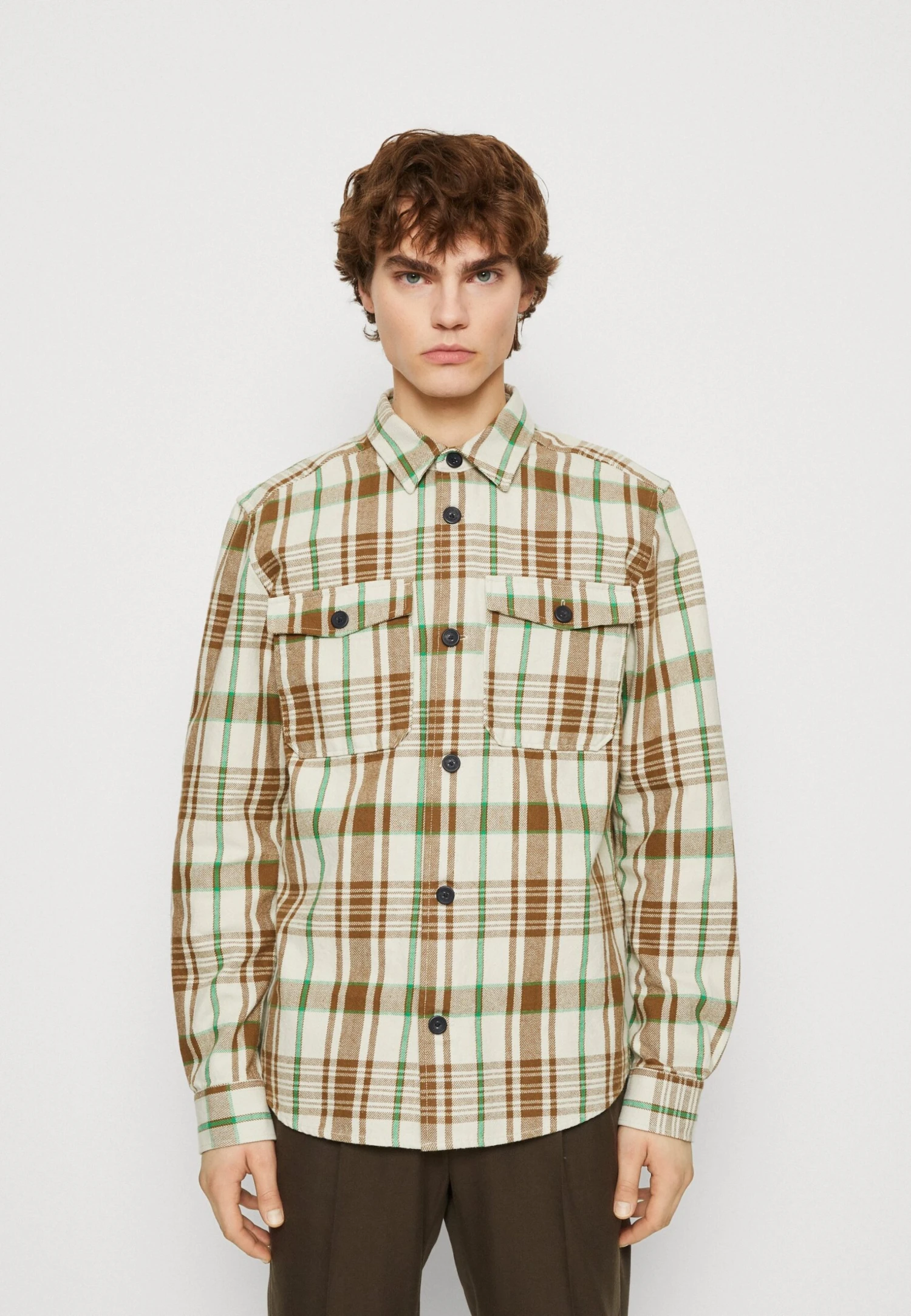 Only & Sons Onsmilo Ovr Ctn Check Ls Noos - Camisa - Teak 3 Only & Sons Onsmilo Ovr Ctn Check Ls Noos - Camisa - Teak