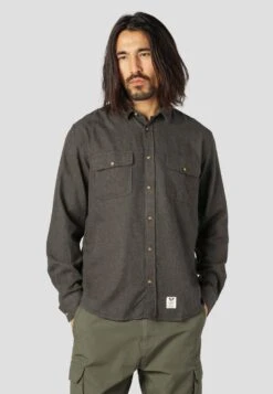 Fat Moose Glenn- Camisa - Dark Grey