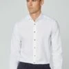 Hackett London Piece Dyed Soft- Camisa - White