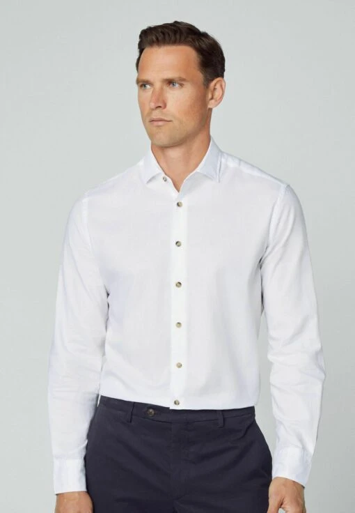 Hackett London Piece Dyed Soft- Camisa - White 2 Hackett London Piece Dyed Soft- Camisa - White -Blen Ropa Comercio f652e209b0b74eedb9ab10bcf5f91285